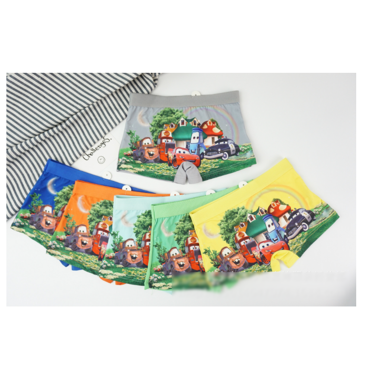 Children Boys Boxers Panty Kids Cartoon Spiderman Shorts Brief Boys